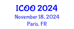 International Conference on Ophthalmology and Optometry (ICOO) November 18, 2024 - Paris, France