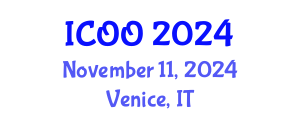 International Conference on Ophthalmology and Optometry (ICOO) November 11, 2024 - Venice, Italy