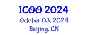 International Conference on Ophthalmology and Optometry (ICOO) October 03, 2024 - Beijing, China