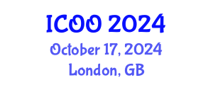 International Conference on Ophthalmology and Optometry (ICOO) October 17, 2024 - London, United Kingdom