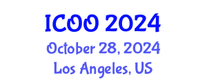International Conference on Ophthalmology and Optometry (ICOO) October 28, 2024 - Los Angeles, United States