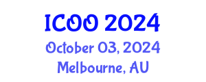 International Conference on Ophthalmology and Optometry (ICOO) October 03, 2024 - Melbourne, Australia