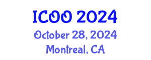 International Conference on Ophthalmology and Optometry (ICOO) October 28, 2024 - Montreal, Canada