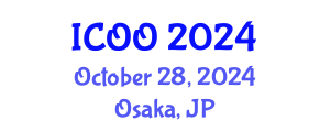 International Conference on Ophthalmology and Optometry (ICOO) October 28, 2024 - Osaka, Japan