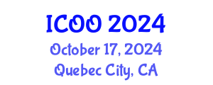 International Conference on Ophthalmology and Optometry (ICOO) October 17, 2024 - Quebec City, Canada