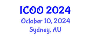International Conference on Ophthalmology and Optometry (ICOO) October 10, 2024 - Sydney, Australia