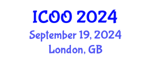 International Conference on Ophthalmology and Optometry (ICOO) September 19, 2024 - London, United Kingdom