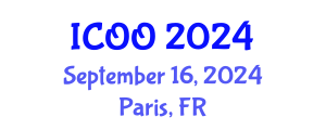 International Conference on Ophthalmology and Optometry (ICOO) September 16, 2024 - Paris, France