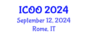 International Conference on Ophthalmology and Optometry (ICOO) September 12, 2024 - Rome, Italy