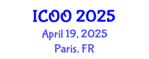 International Conference on Ophthalmology and Optometry (ICOO) April 19, 2025 - Paris, France