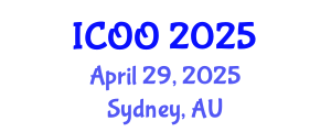International Conference on Ophthalmology and Optometry (ICOO) April 29, 2025 - Sydney, Australia