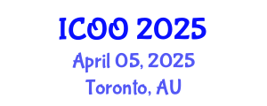 International Conference on Ophthalmology and Optometry (ICOO) April 05, 2025 - Toronto, Australia