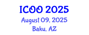 International Conference on Ophthalmology and Optometry (ICOO) August 09, 2025 - Baku, Azerbaijan
