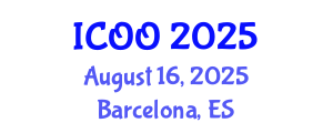 International Conference on Ophthalmology and Optometry (ICOO) August 16, 2025 - Barcelona, Spain