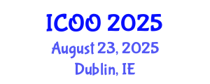 International Conference on Ophthalmology and Optometry (ICOO) August 23, 2025 - Dublin, Ireland