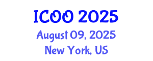 International Conference on Ophthalmology and Optometry (ICOO) August 09, 2025 - New York, United States