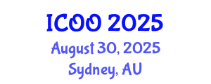 International Conference on Ophthalmology and Optometry (ICOO) August 30, 2025 - Sydney, Australia