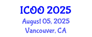 International Conference on Ophthalmology and Optometry (ICOO) August 05, 2025 - Vancouver, Canada