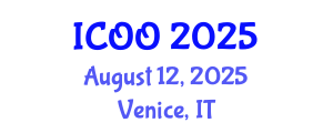 International Conference on Ophthalmology and Optometry (ICOO) August 12, 2025 - Venice, Italy