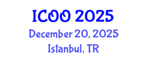 International Conference on Ophthalmology and Optometry (ICOO) December 20, 2025 - Istanbul, Turkey