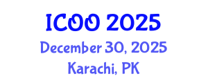 International Conference on Ophthalmology and Optometry (ICOO) December 30, 2025 - Karachi, Pakistan
