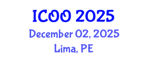 International Conference on Ophthalmology and Optometry (ICOO) December 02, 2025 - Lima, Peru