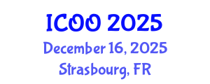 International Conference on Ophthalmology and Optometry (ICOO) December 16, 2025 - Strasbourg, France