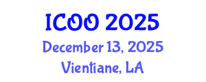 International Conference on Ophthalmology and Optometry (ICOO) December 13, 2025 - Vientiane, Laos