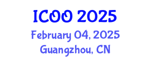 International Conference on Ophthalmology and Optometry (ICOO) February 04, 2025 - Guangzhou, China