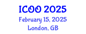 International Conference on Ophthalmology and Optometry (ICOO) February 15, 2025 - London, United Kingdom