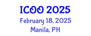 International Conference on Ophthalmology and Optometry (ICOO) February 18, 2025 - Manila, Philippines