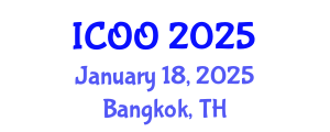 International Conference on Ophthalmology and Optometry (ICOO) January 18, 2025 - Bangkok, Thailand