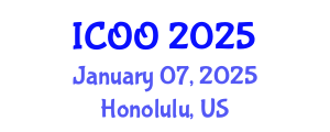 International Conference on Ophthalmology and Optometry (ICOO) January 07, 2025 - Honolulu, United States
