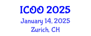 International Conference on Ophthalmology and Optometry (ICOO) January 14, 2025 - Zurich, Switzerland