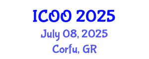 International Conference on Ophthalmology and Optometry (ICOO) July 08, 2025 - Corfu, Greece