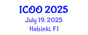 International Conference on Ophthalmology and Optometry (ICOO) July 19, 2025 - Helsinki, Finland