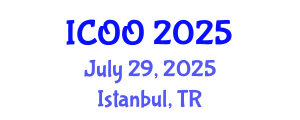 International Conference on Ophthalmology and Optometry (ICOO) July 29, 2025 - Istanbul, Turkey
