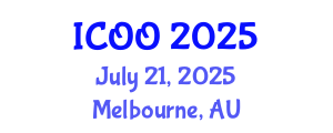 International Conference on Ophthalmology and Optometry (ICOO) July 21, 2025 - Melbourne, Australia
