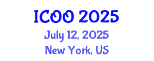International Conference on Ophthalmology and Optometry (ICOO) July 12, 2025 - New York, United States