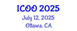 International Conference on Ophthalmology and Optometry (ICOO) July 12, 2025 - Ottawa, Canada