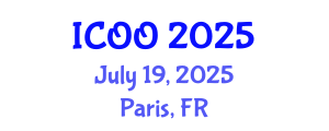 International Conference on Ophthalmology and Optometry (ICOO) July 19, 2025 - Paris, France