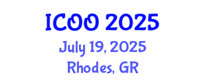 International Conference on Ophthalmology and Optometry (ICOO) July 19, 2025 - Rhodes, Greece