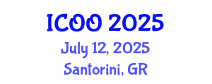 International Conference on Ophthalmology and Optometry (ICOO) July 12, 2025 - Santorini, Greece