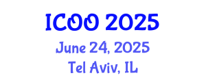 International Conference on Ophthalmology and Optometry (ICOO) June 24, 2025 - Tel Aviv, Israel