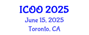 International Conference on Ophthalmology and Optometry (ICOO) June 15, 2025 - Toronto, Canada