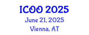 International Conference on Ophthalmology and Optometry (ICOO) June 21, 2025 - Vienna, Austria