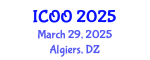 International Conference on Ophthalmology and Optometry (ICOO) March 29, 2025 - Algiers, Algeria