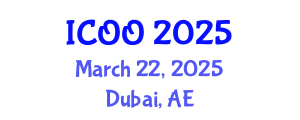 International Conference on Ophthalmology and Optometry (ICOO) March 22, 2025 - Dubai, United Arab Emirates