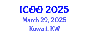International Conference on Ophthalmology and Optometry (ICOO) March 29, 2025 - Kuwait, Kuwait