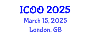 International Conference on Ophthalmology and Optometry (ICOO) March 15, 2025 - London, United Kingdom